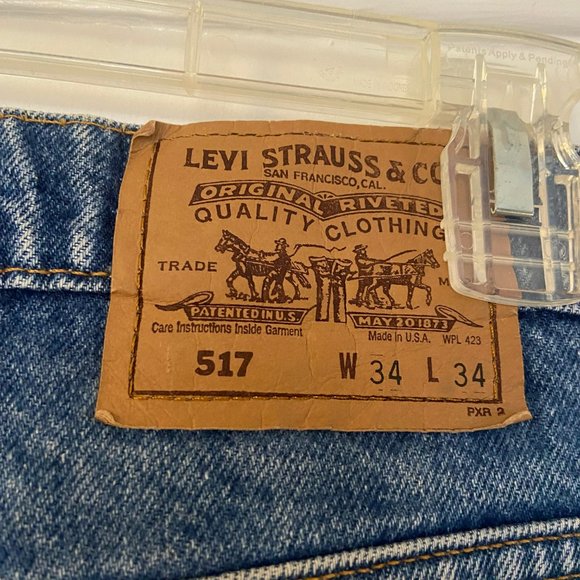 Vintage 517 Levi Men's Jeans - Picture 1 of 3